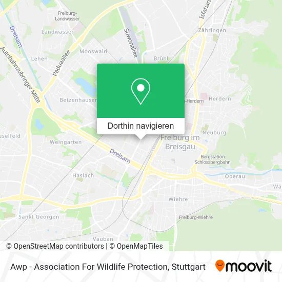 Awp - Association For Wildlife Protection Karte