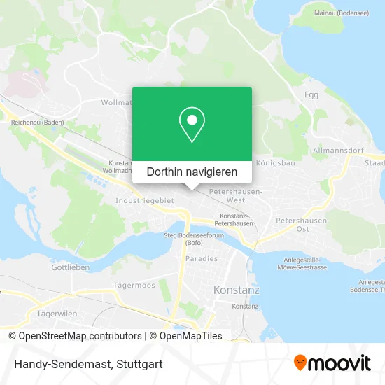 Handy-Sendemast Karte