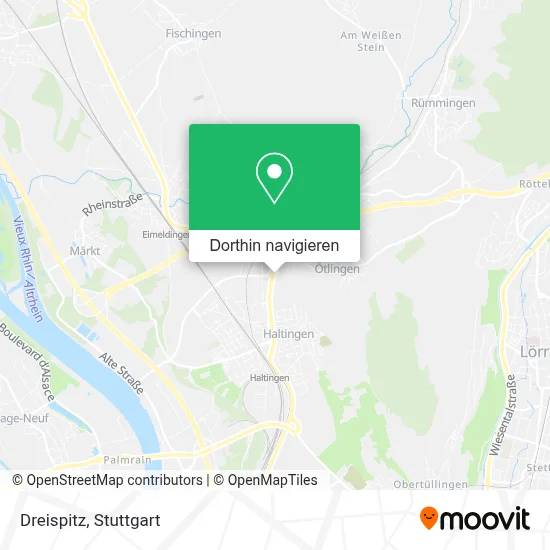Dreispitz Karte