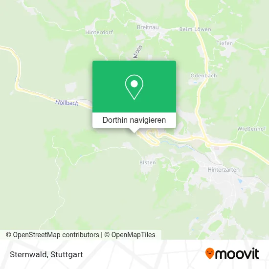 Sternwald Karte