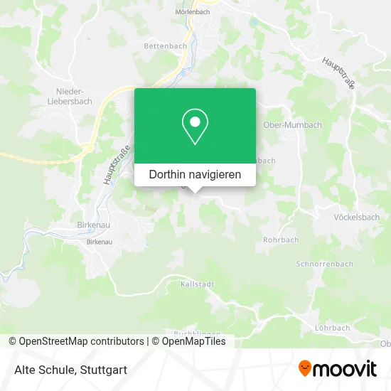 Alte Schule Karte
