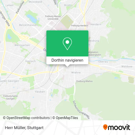 Herr Müller Karte
