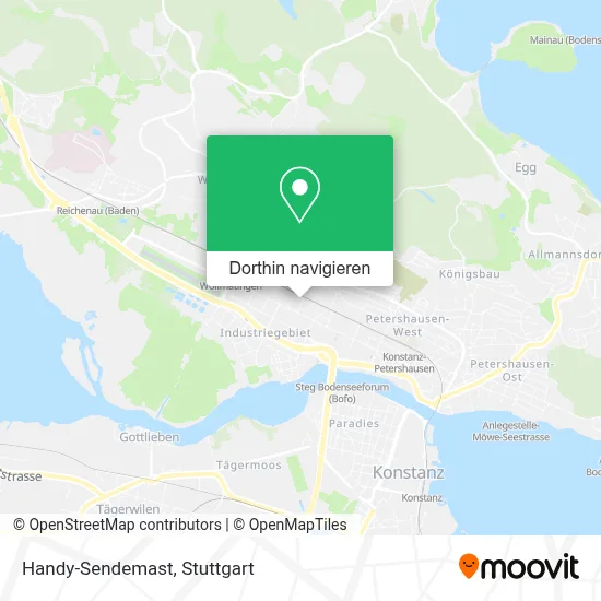 Handy-Sendemast Karte