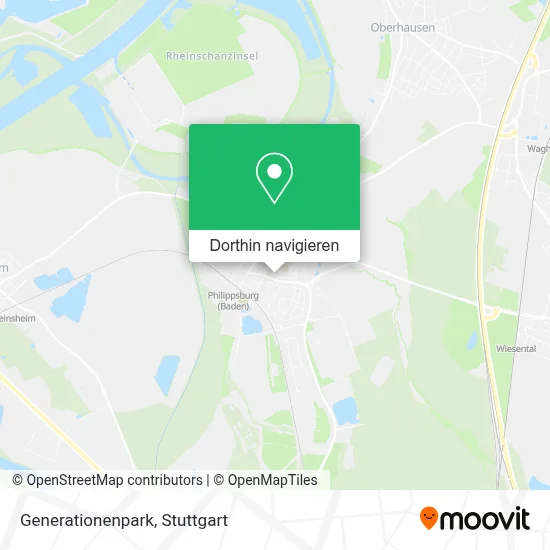 Generationenpark Karte