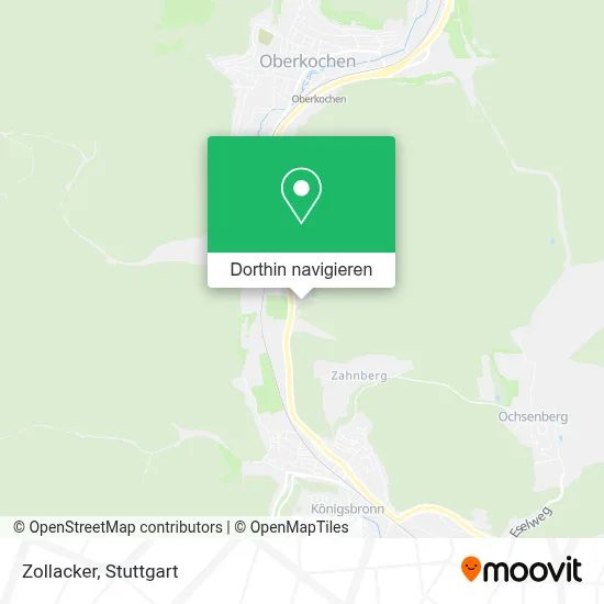 Zollacker Karte