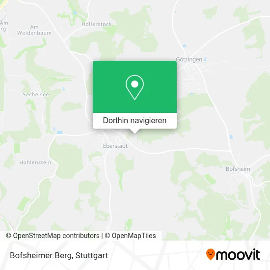 Bofsheimer Berg Karte
