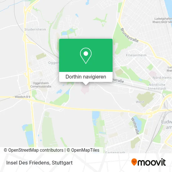 Insel Des Friedens Karte