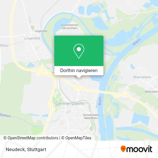Neudeck Karte
