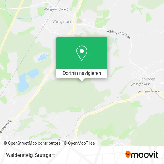 Waldersteig Karte