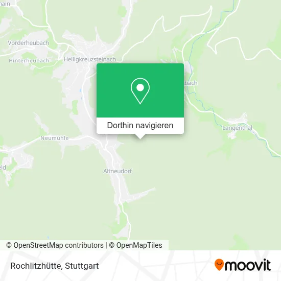 Rochlitzhütte Karte