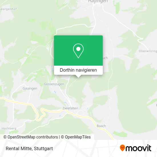 Rental Mitte Karte