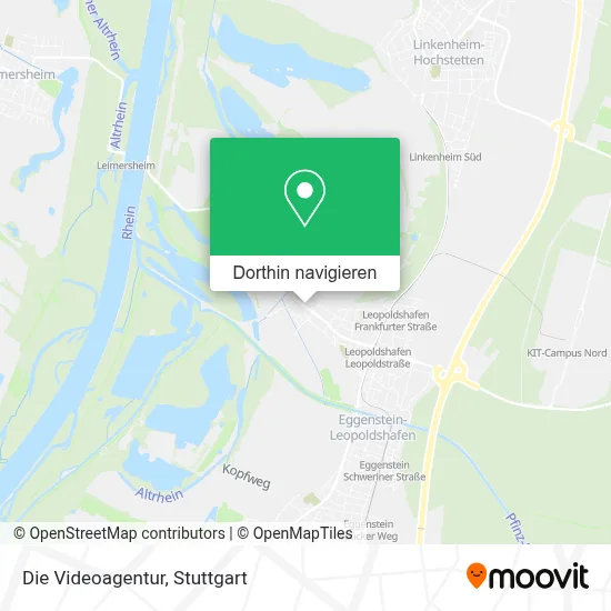 Die Videoagentur Karte