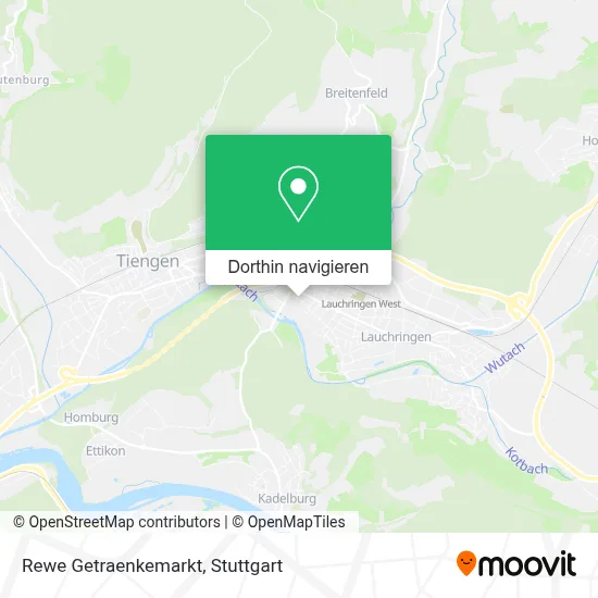 Rewe Getraenkemarkt Karte