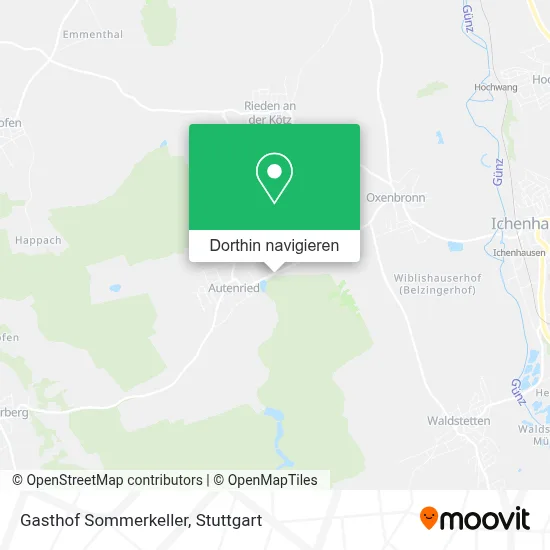 Gasthof Sommerkeller Karte