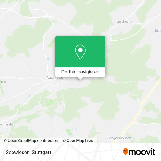 Seewiesen Karte