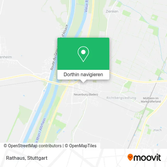 Rathaus Karte