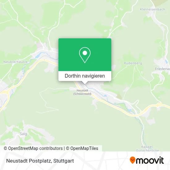 Neustadt Postplatz Karte