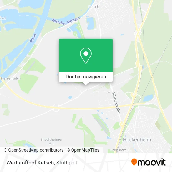 Wertstoffhof Ketsch Karte
