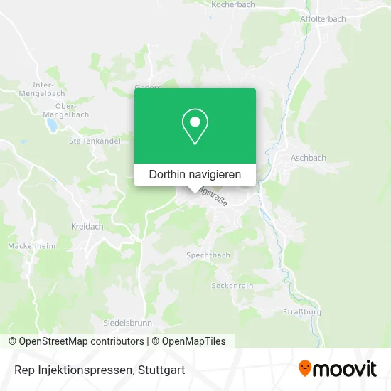 Rep Injektionspressen Karte