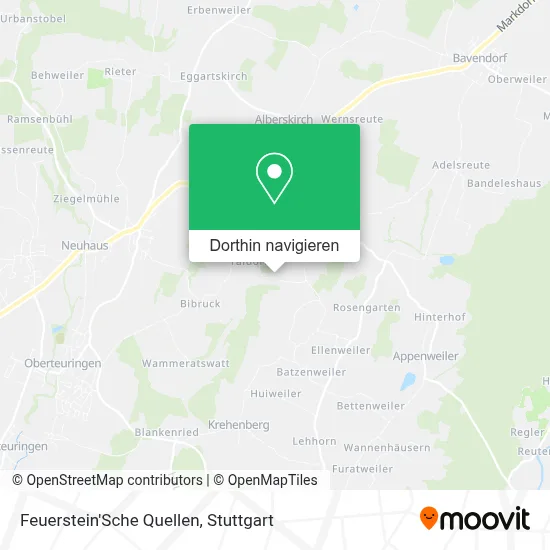 Feuerstein'Sche Quellen Karte