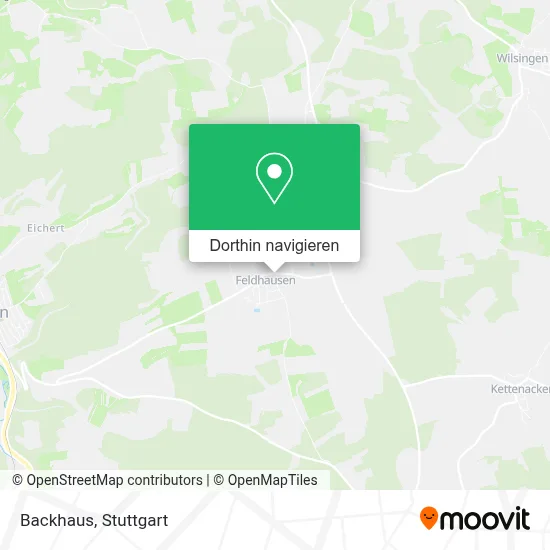 Backhaus Karte