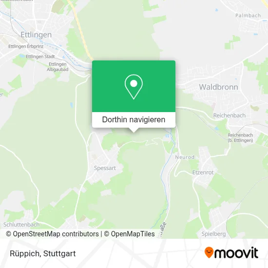 Rüppich Karte