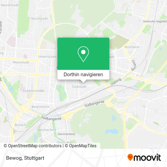 Bewog Karte