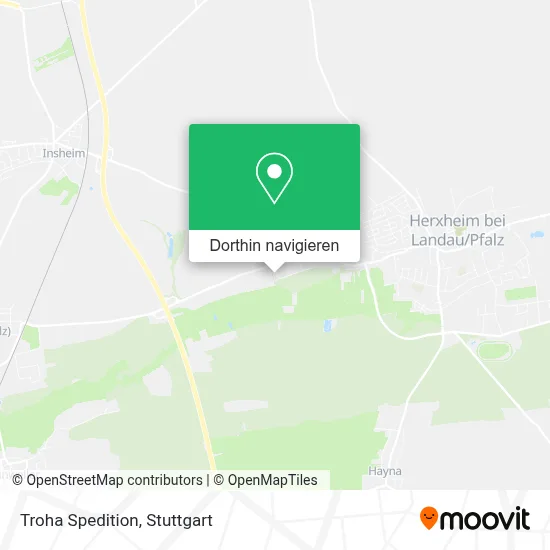 Troha Spedition Karte