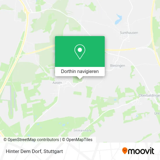 Hinter Dem Dorf Karte