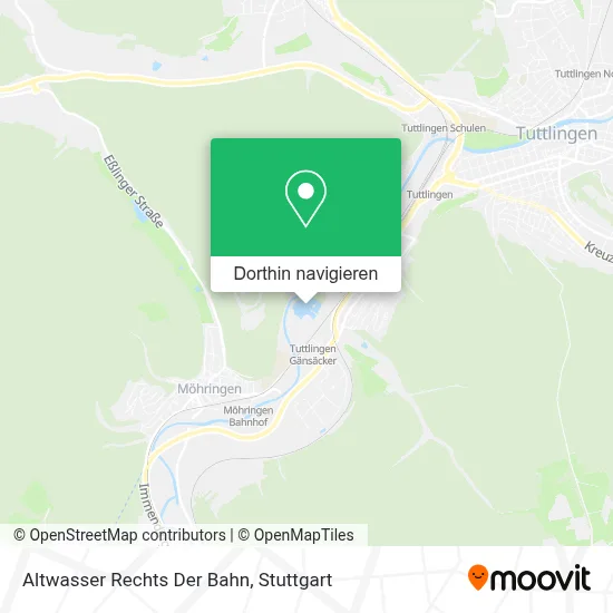 Altwasser Rechts Der Bahn Karte
