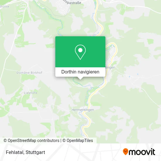 Fehlatal Karte