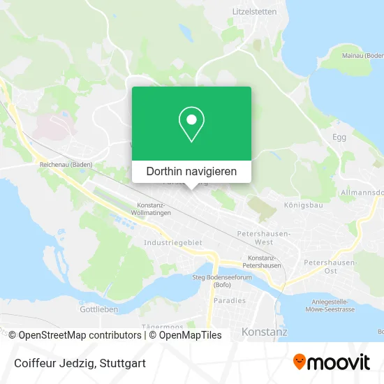 Coiffeur Jedzig Karte