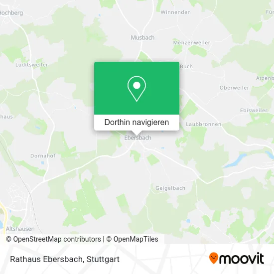 Rathaus Ebersbach Karte