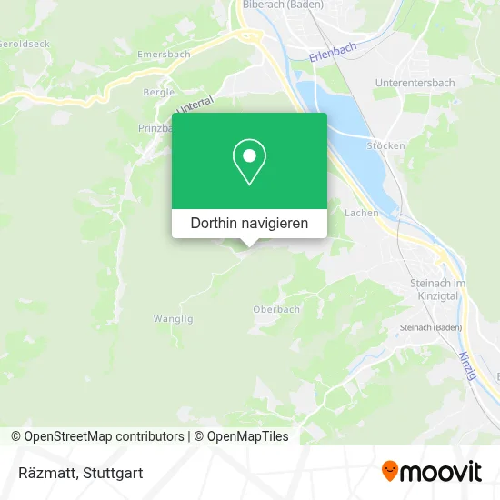 Räzmatt Karte
