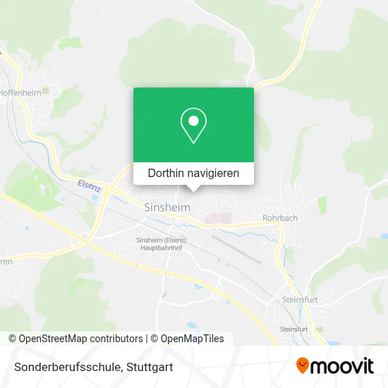 Sonderberufsschule Karte