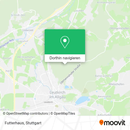 Futterhaus Karte