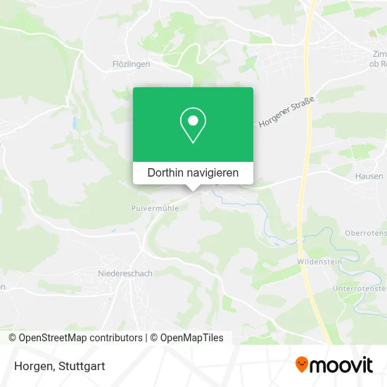 Horgen Karte