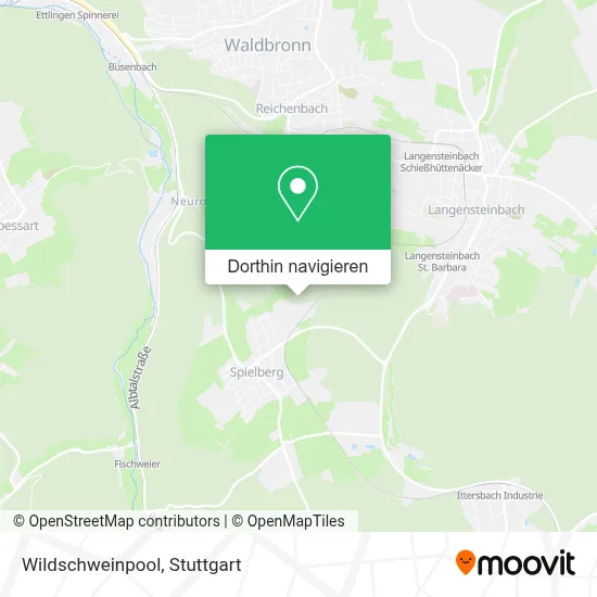 Wildschweinpool Karte
