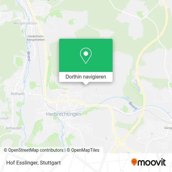 Hof Esslinger Karte