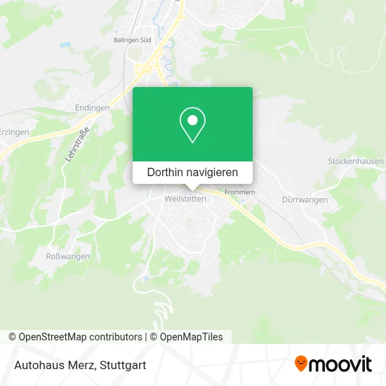Autohaus Merz Karte
