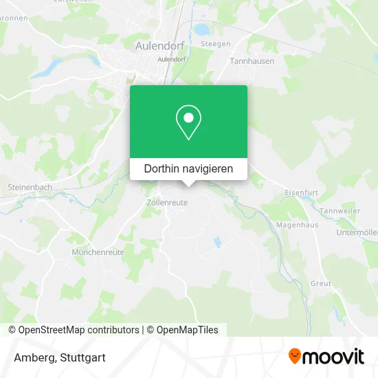 Amberg Karte
