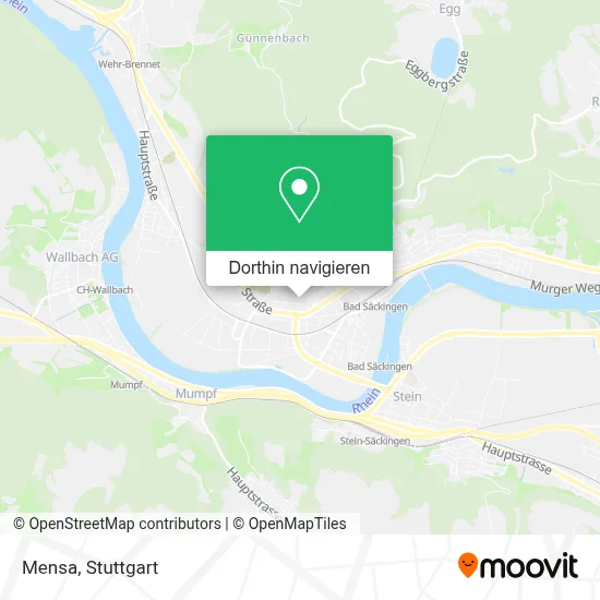 Mensa Karte