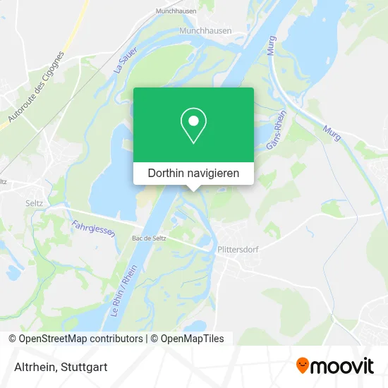 Altrhein Karte