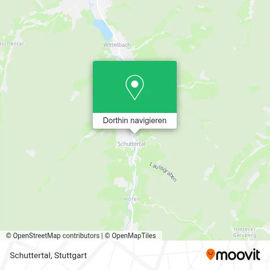 Schuttertal Karte