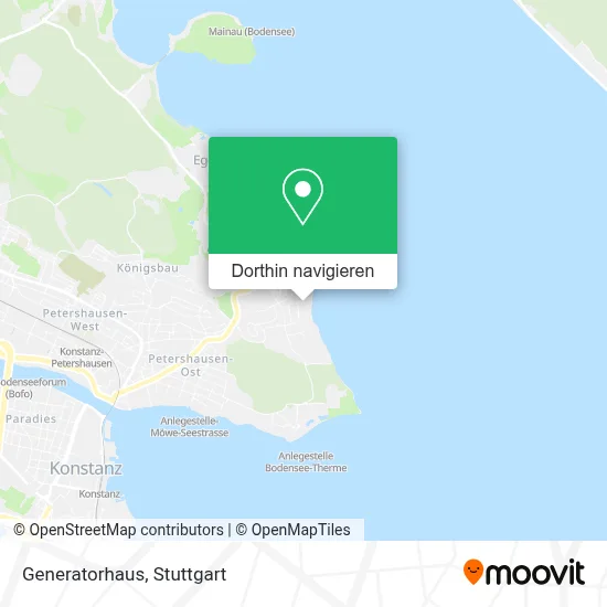 Generatorhaus Karte