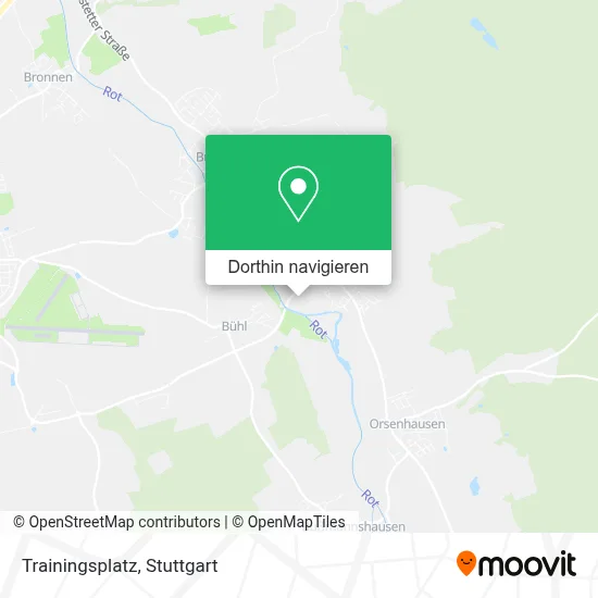 Trainingsplatz Karte