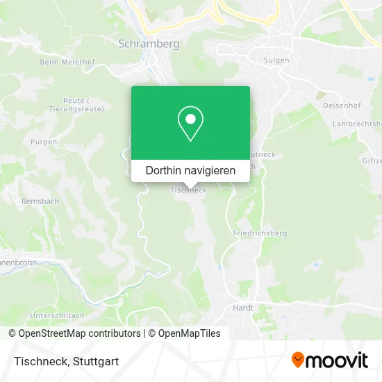 Tischneck Karte
