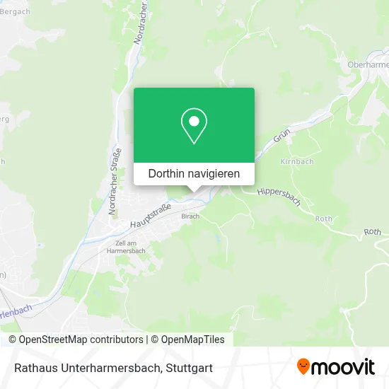 Rathaus Unterharmersbach Karte