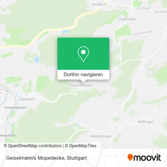 Geiselmann's Mopedecke Karte