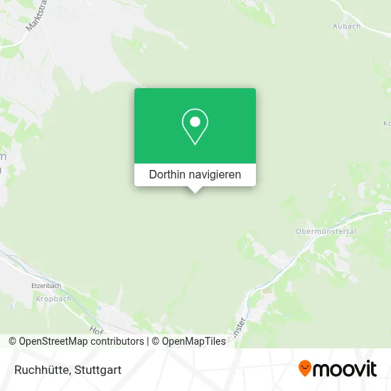 Ruchhütte Karte